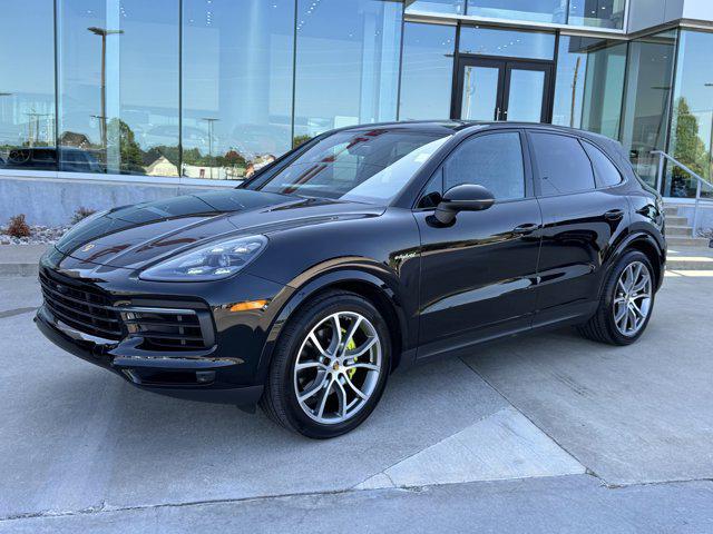 used 2022 Porsche Cayenne E-Hybrid car, priced at $61,875