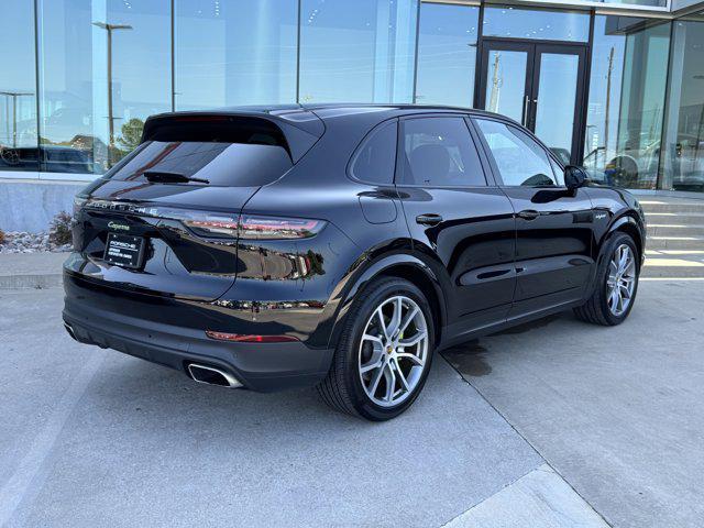 used 2022 Porsche Cayenne E-Hybrid car, priced at $61,875
