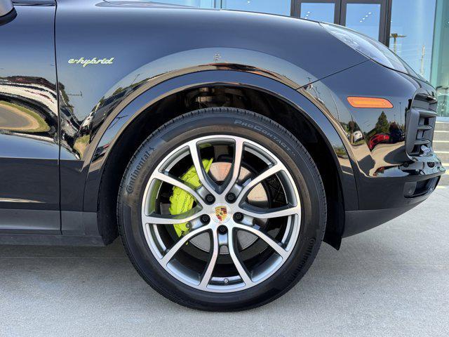 used 2022 Porsche Cayenne E-Hybrid car, priced at $61,875