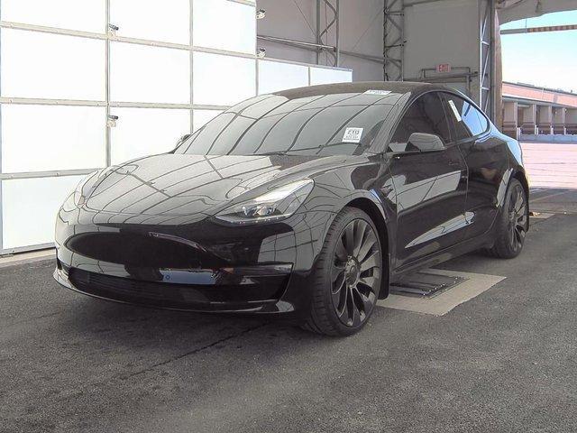 used 2022 Tesla Model 3 car, priced at $37,900