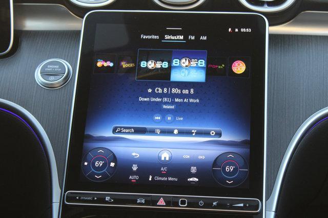 new 2025 Mercedes-Benz C-Class car, priced at $52,335
