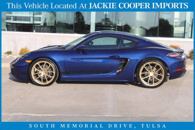 used 2024 Porsche 718 Cayman car, priced at $79,500