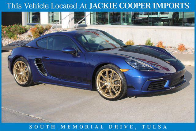 used 2024 Porsche 718 Cayman car, priced at $79,500