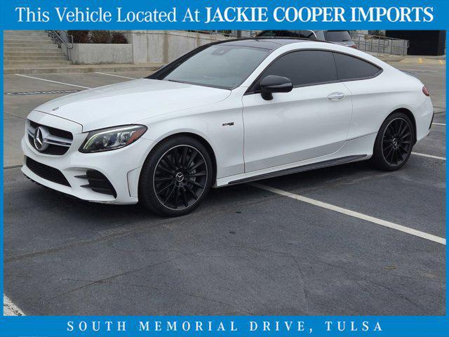 used 2020 Mercedes-Benz AMG C 43 car, priced at $41,500