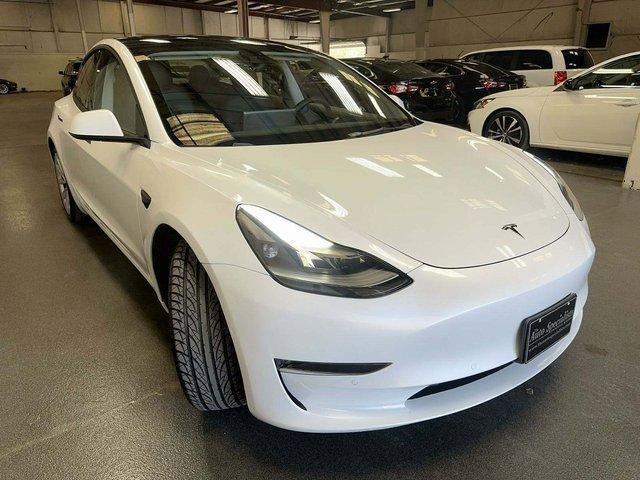 used 2022 Tesla Model 3 car, priced at $33,000