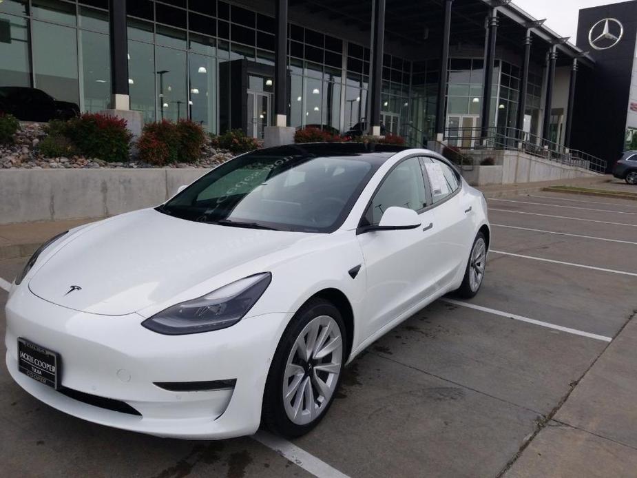 used 2022 Tesla Model 3 car, priced at $32,700