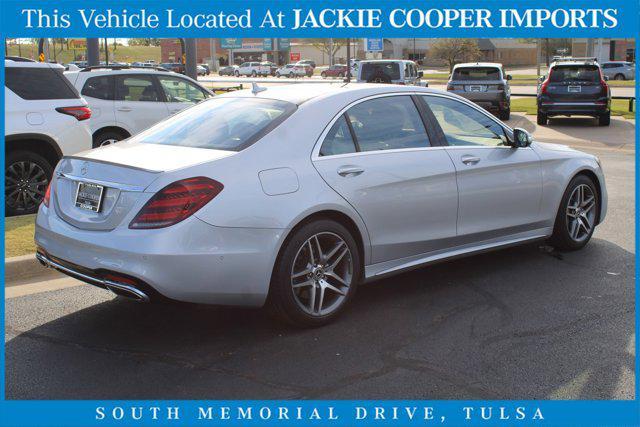 used 2018 Mercedes-Benz S-Class car, priced at $33,500