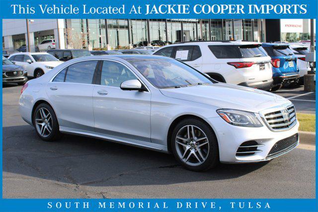 used 2018 Mercedes-Benz S-Class car, priced at $33,500