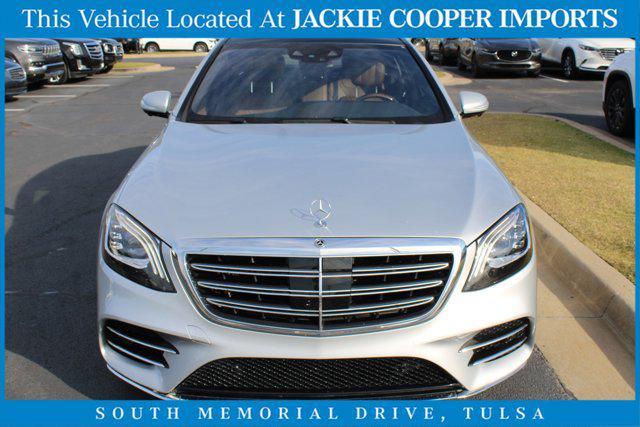 used 2018 Mercedes-Benz S-Class car, priced at $33,500