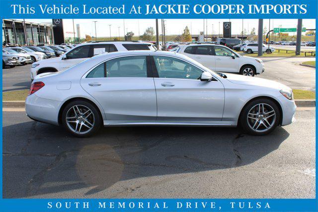 used 2018 Mercedes-Benz S-Class car, priced at $33,500