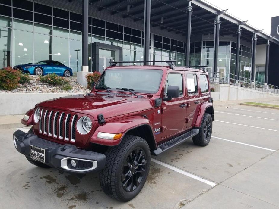 used 2021 Jeep Wrangler Unlimited 4xe car, priced at $34,888