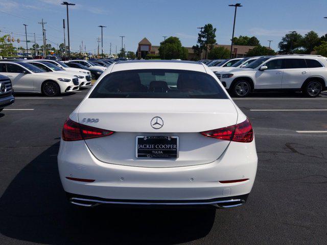 new 2024 Mercedes-Benz C-Class car, priced at $50,185