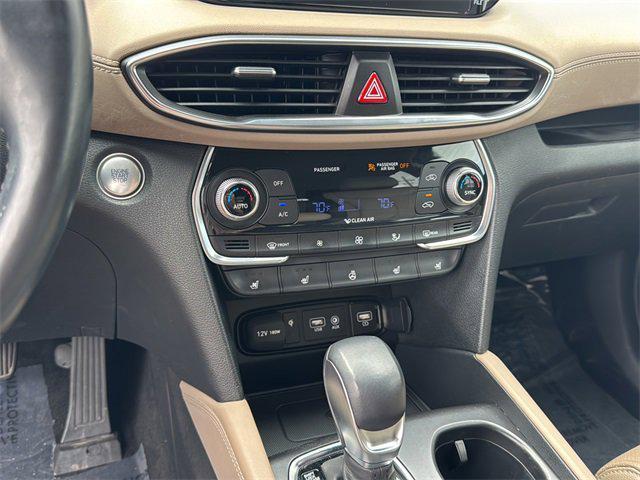 used 2019 Hyundai Santa Fe car, priced at $22,798