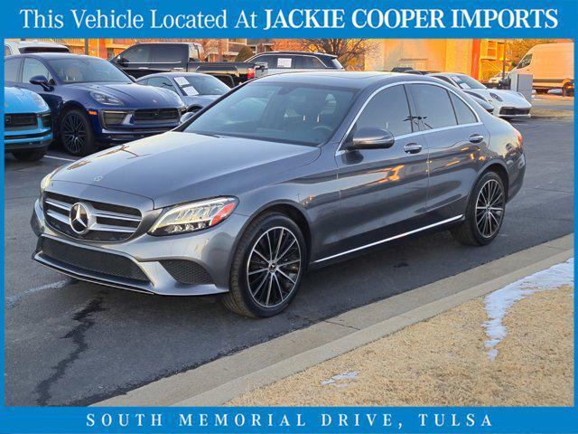 used 2021 Mercedes-Benz C-Class car, priced at $30,000