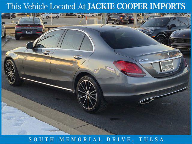 used 2021 Mercedes-Benz C-Class car, priced at $30,000