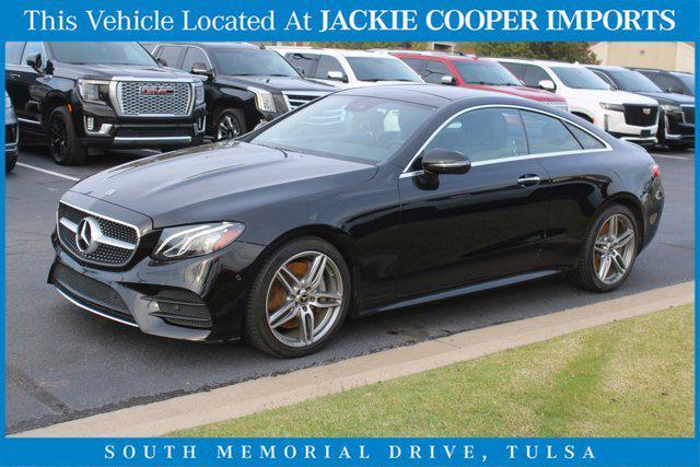 used 2018 Mercedes-Benz E-Class car, priced at $27,000