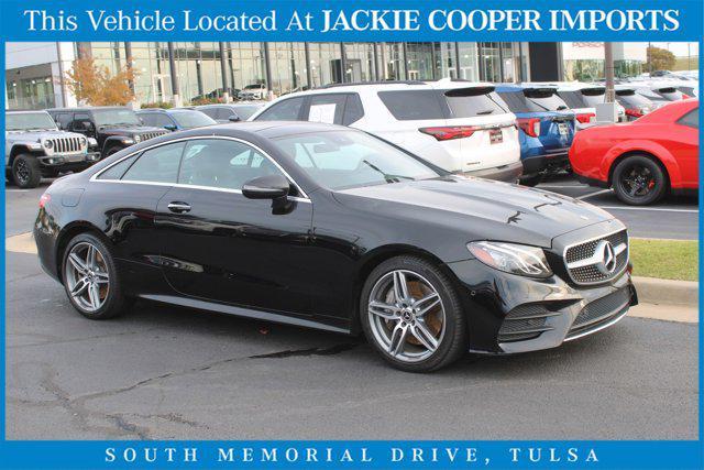 used 2018 Mercedes-Benz E-Class car, priced at $27,000