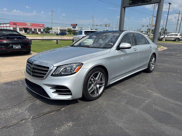 used 2018 Mercedes-Benz S-Class car, priced at $44,000
