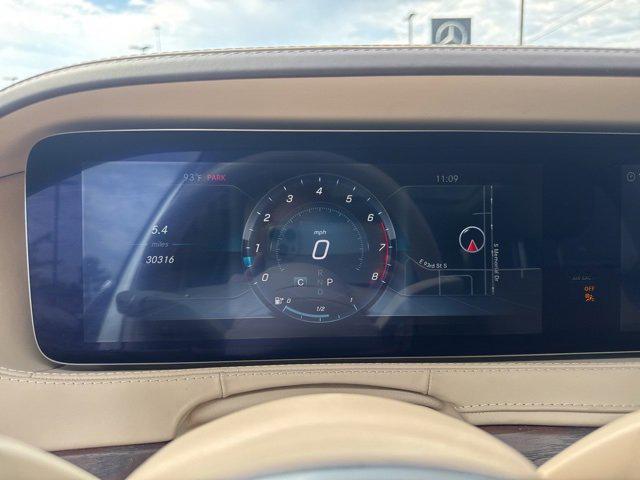 used 2018 Mercedes-Benz S-Class car, priced at $44,000