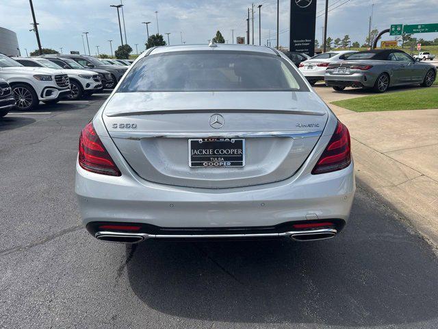 used 2018 Mercedes-Benz S-Class car, priced at $44,000