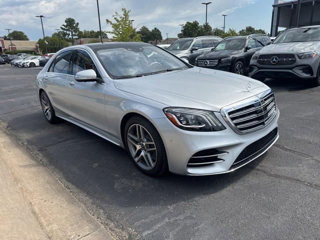 used 2018 Mercedes-Benz S-Class car, priced at $44,000