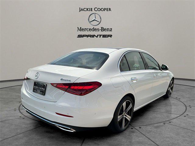 new 2025 Mercedes-Benz C-Class car, priced at $52,885