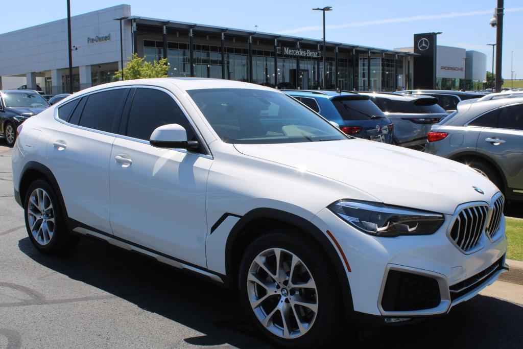 used 2021 BMW X6 car, priced at $52,500