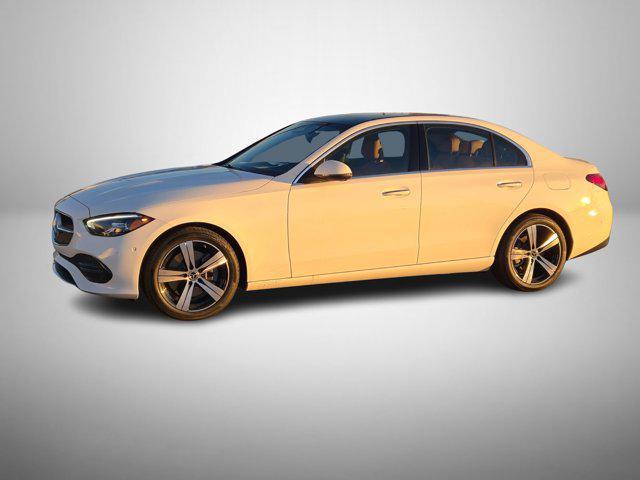 new 2025 Mercedes-Benz C-Class car, priced at $51,685