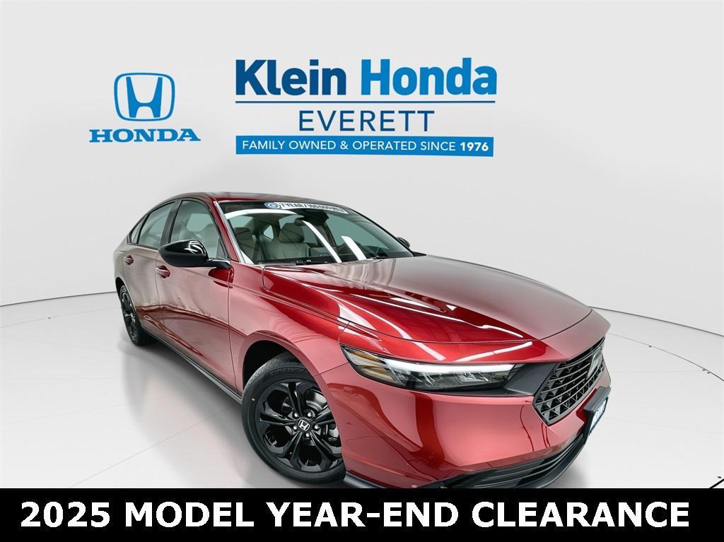new 2025 Honda Accord car, priced at $29,997