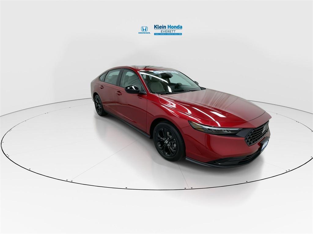 new 2025 Honda Accord car, priced at $30,235
