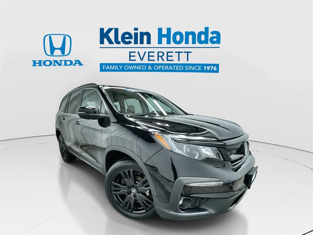used 2022 Honda Pilot car, priced at $32,399