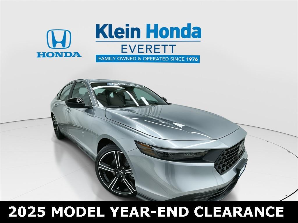 new 2025 Honda Accord Hybrid car, priced at $32,098