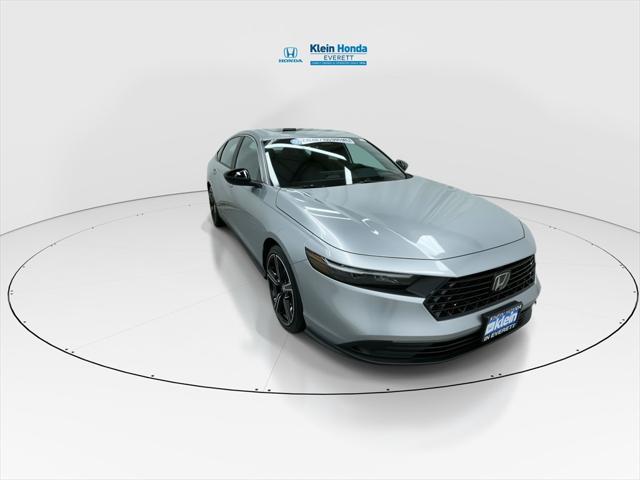 new 2025 Honda Accord Hybrid car, priced at $34,805