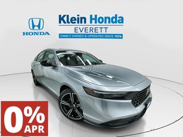 new 2025 Honda Accord Hybrid car, priced at $31,588