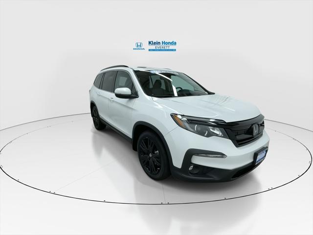 used 2022 Honda Pilot car, priced at $37,099