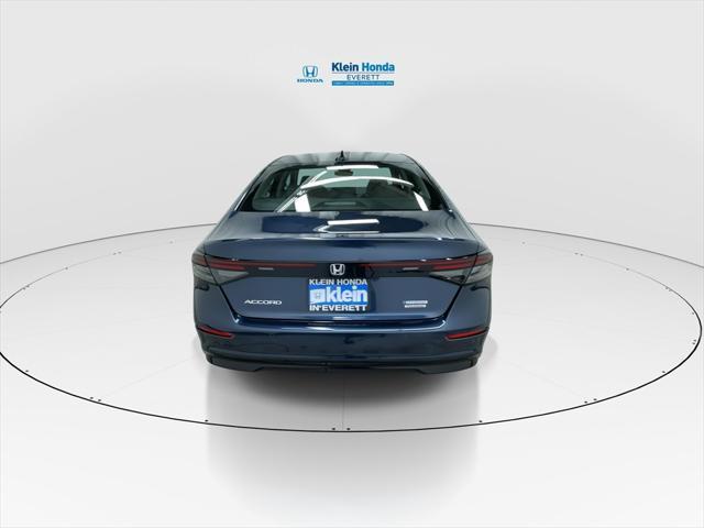 new 2025 Honda Accord Hybrid car, priced at $40,450