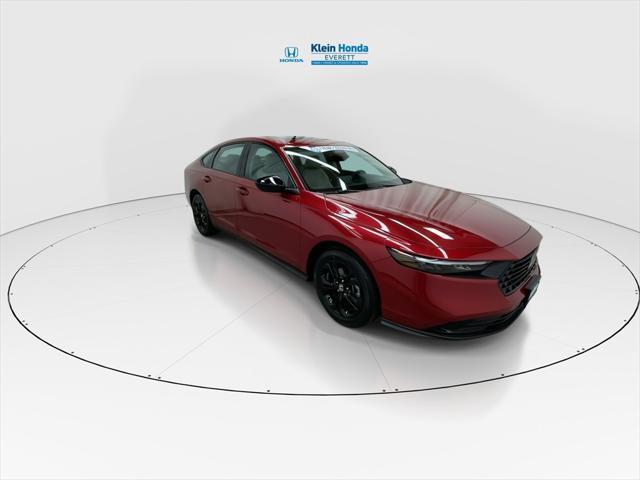 new 2025 Honda Accord car, priced at $32,165
