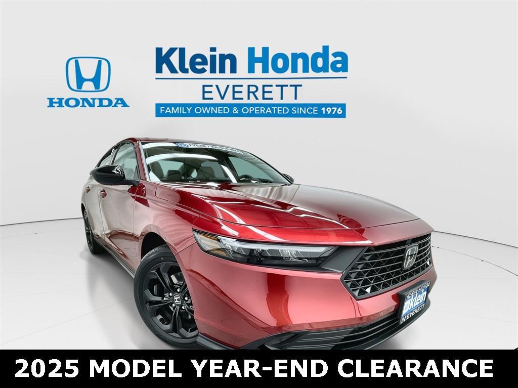 new 2025 Honda Accord car, priced at $28,988