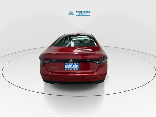 new 2025 Honda Accord car, priced at $32,165