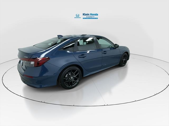 new 2025 Honda Civic Hybrid car, priced at $30,555