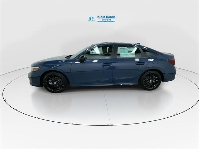 new 2025 Honda Civic Hybrid car, priced at $30,555