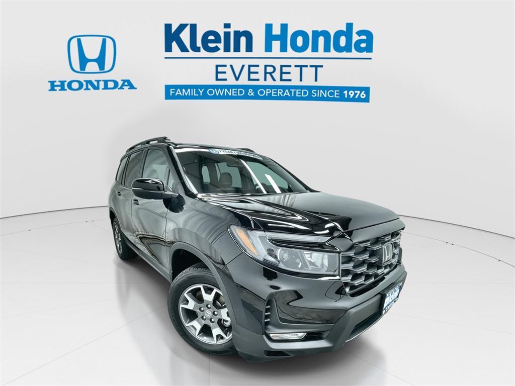 used 2022 Honda Passport car, priced at $33,699