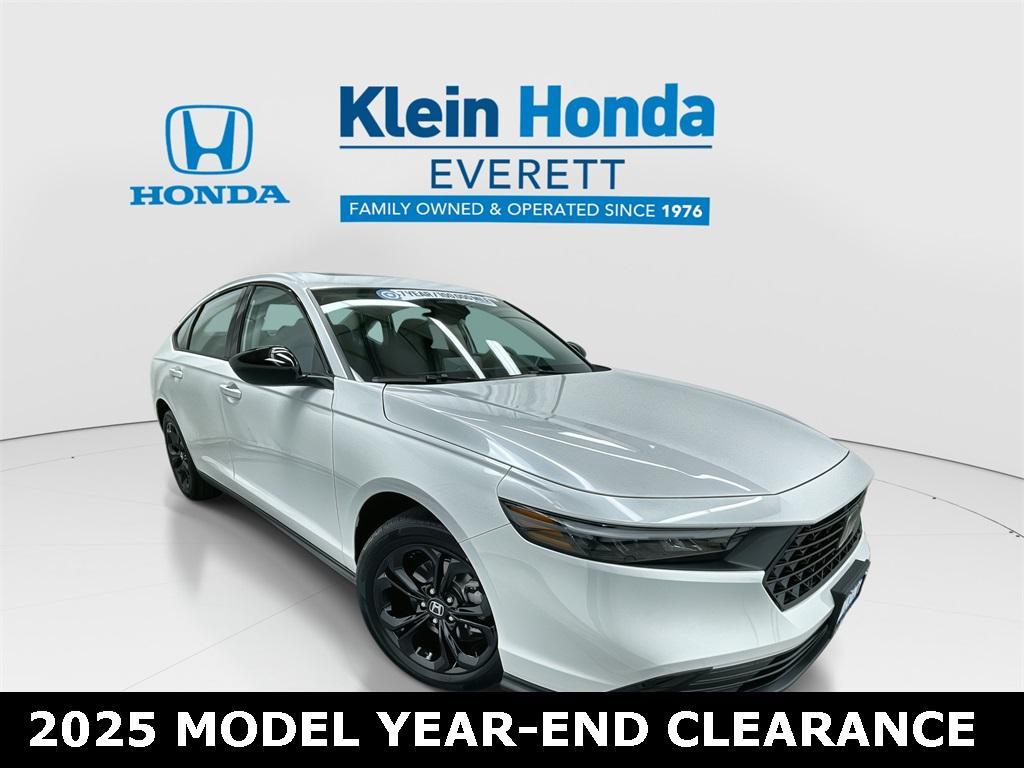 new 2025 Honda Accord car, priced at $29,997