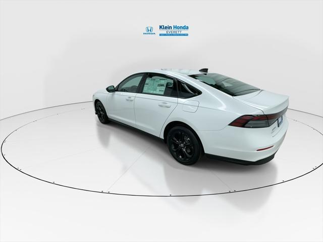 new 2025 Honda Accord car, priced at $29,488
