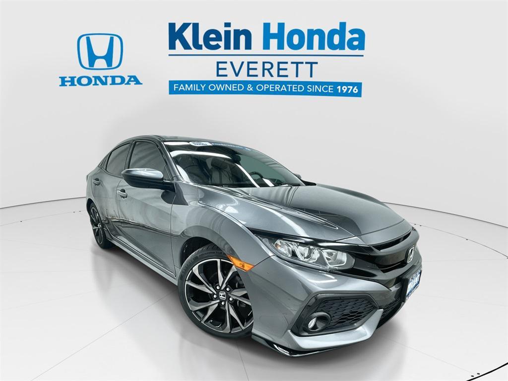 used 2018 Honda Civic car, priced at $22,399