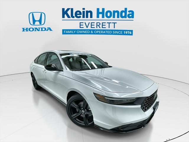 new 2025 Honda Accord Hybrid car, priced at $36,925