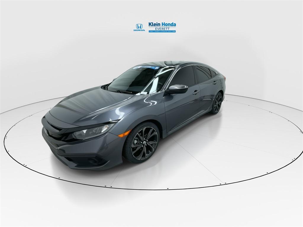 used 2020 Honda Civic car, priced at $18,999