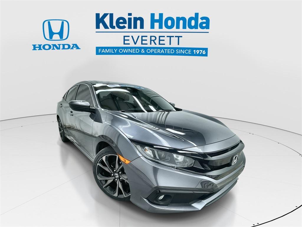 used 2020 Honda Civic car, priced at $19,999