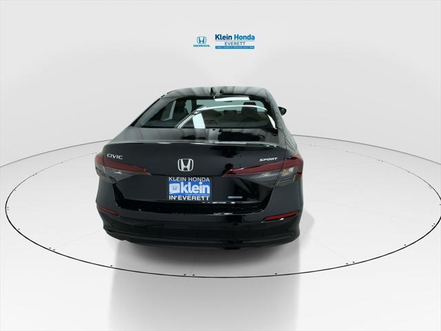 new 2025 Honda Civic Hybrid car, priced at $30,100