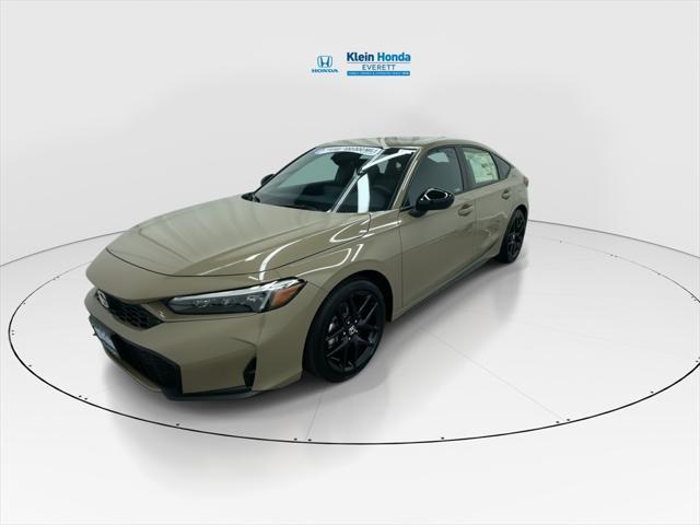 new 2025 Honda Civic Hybrid car, priced at $31,755